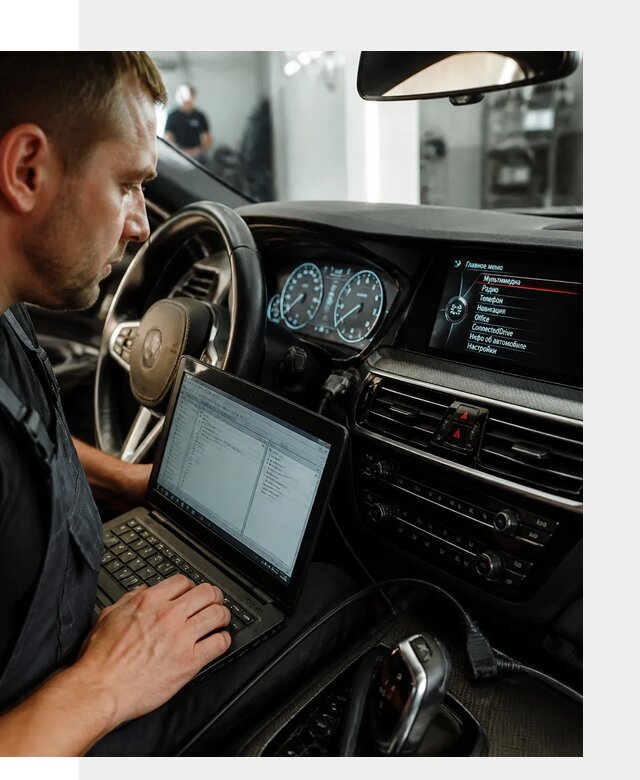 Русификация приборной панели BMW для авто в Когалыме от компании