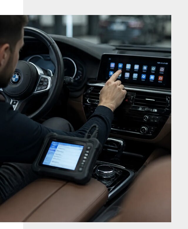 Установка приложений и мультимедиа сервисов BMW в Когалыме