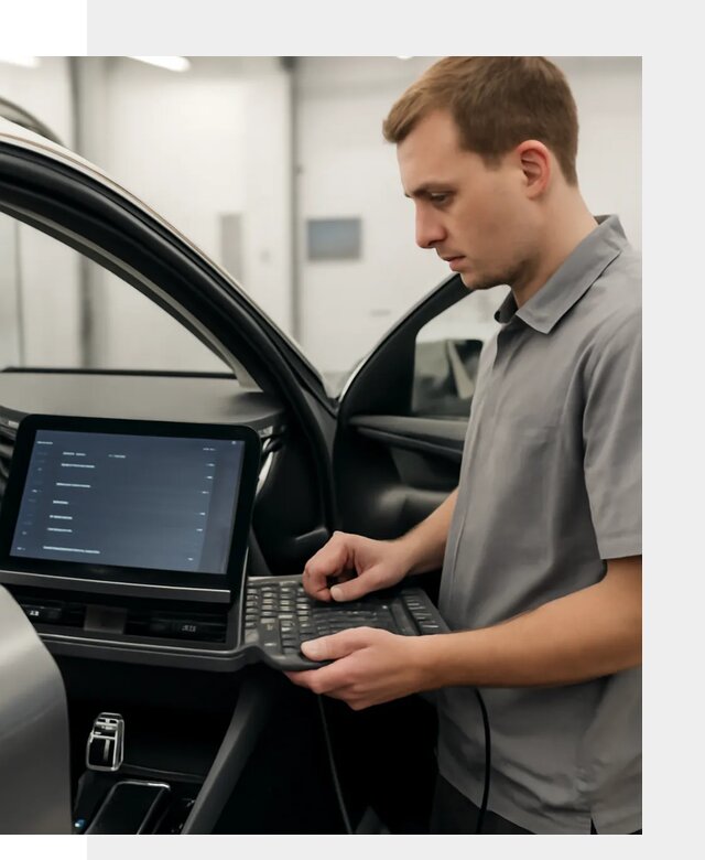 Русификация мультимедиа автомобилей Lynk Co в Когалыме