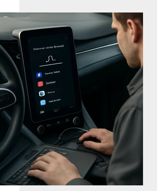 Установка приложений Lynk Co на автомобиль в Когалыме