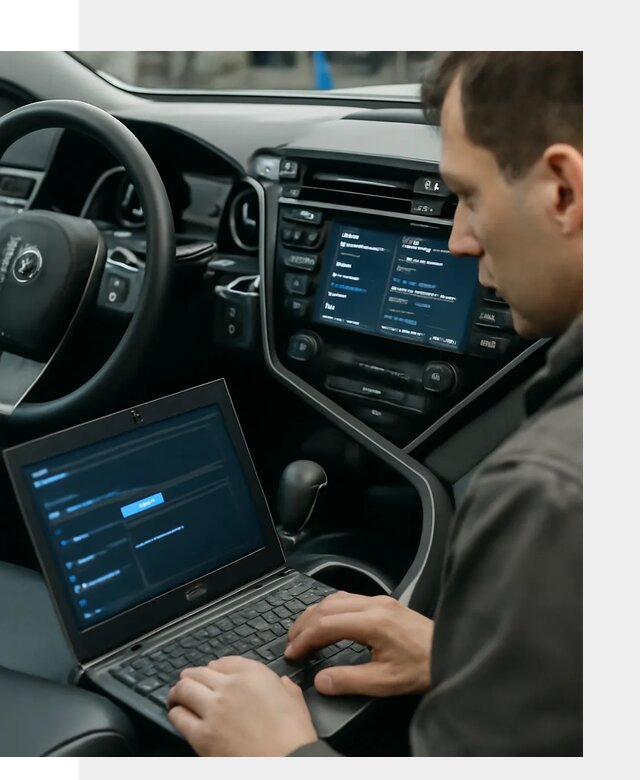 Русификация Toyota Camry 80 для мультимедиа в Когалыме